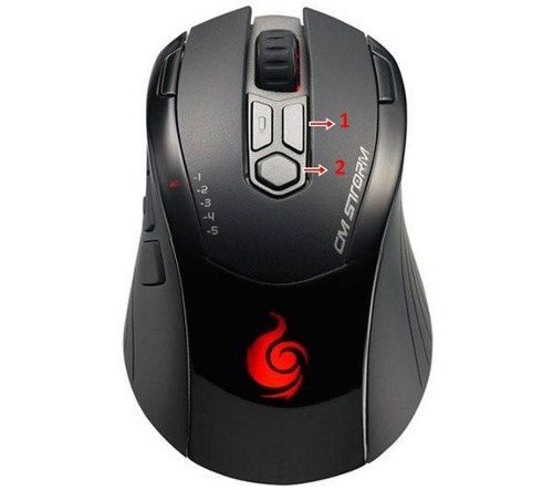 MOUSE GAMER COOLER MASTER STORM INFERNO LASER 4000 DPI Leia