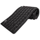 Teclado Flexível Multilaser Usb Prova Dagua Padrão Abnt  Lei